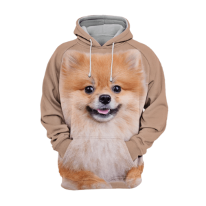 Pomeranian 2 - Unisex 3D Graphic Hoodie Handmade