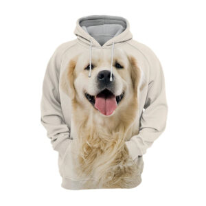 Golden Retriever 2 - Unisex 3D Graphic Hoodie Handmade