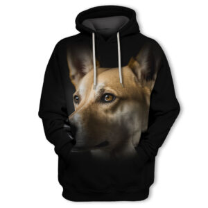 Carolina Dog - Unisex 3D Graphic Hoodie Handmade
