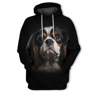 Cavalier King Charles Spaniel 2 - Unisex 3D Graphic Hoodie Handmade