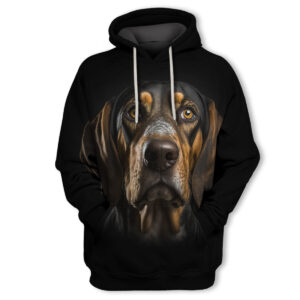 Coonhound - Unisex 3D Graphic Hoodie Handmade