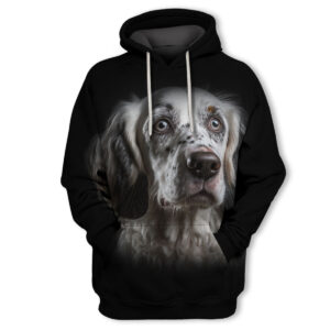 English Setter - Unisex 3D Graphic Hoodie Handmade