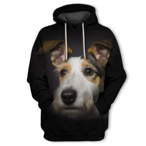 Fox Terrier - Unisex 3D Graphic Hoodie Handmade