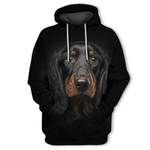 Gordon Setter 2 - Unisex 3D Graphic Hoodie Handmade
