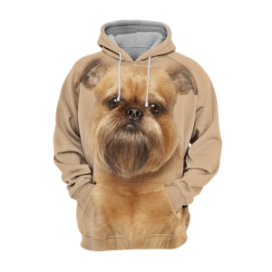 Griffon Bruxellois - Unisex 3D Graphic Hoodie Handmade