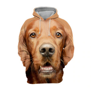 Irish Setter 3 - Unisex 3D Graphic Hoodie Handmade