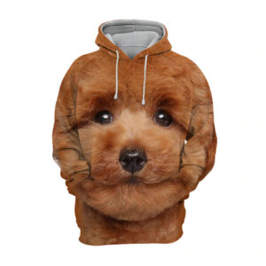 Poodle 4 - Unisex 3D Graphic Hoodie Handmade