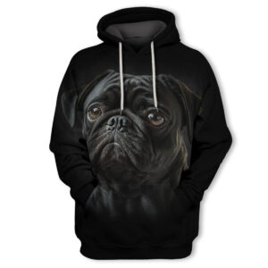 Pug 5 - Unisex 3D Graphic Hoodie Handmade