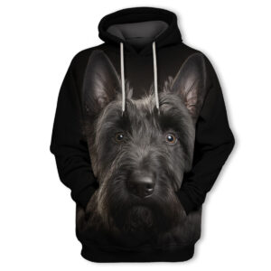 Scottish Terrier - Unisex 3D Graphic Hoodie Handmade
