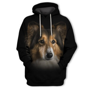 Shetland Sheepdog - Unisex 3D Graphic Hoodie Handmade