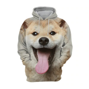 Shiba Inu 3 - Unisex 3D Graphic Hoodie Handmade