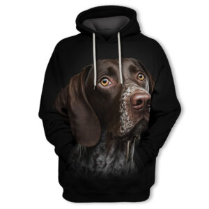German Shorthaired Pointer 3 - Unisex 3D Graphic Hoodie Handmade