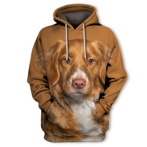 Nova Scotia Duck Tolling Retriever - Unisex 3D Graphic Hoodie Handmade