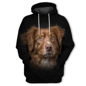 Nova Scotia Duck Tolling Retriever 2 - Unisex 3D Graphic Hoodie Handmade