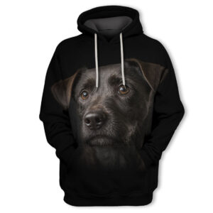 Patterdale Terrier - Unisex 3D Graphic Hoodie Handmade