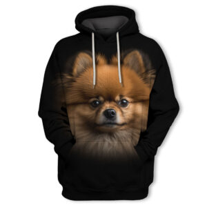 Pomeranian - Unisex 3D Graphic Hoodie Handmade