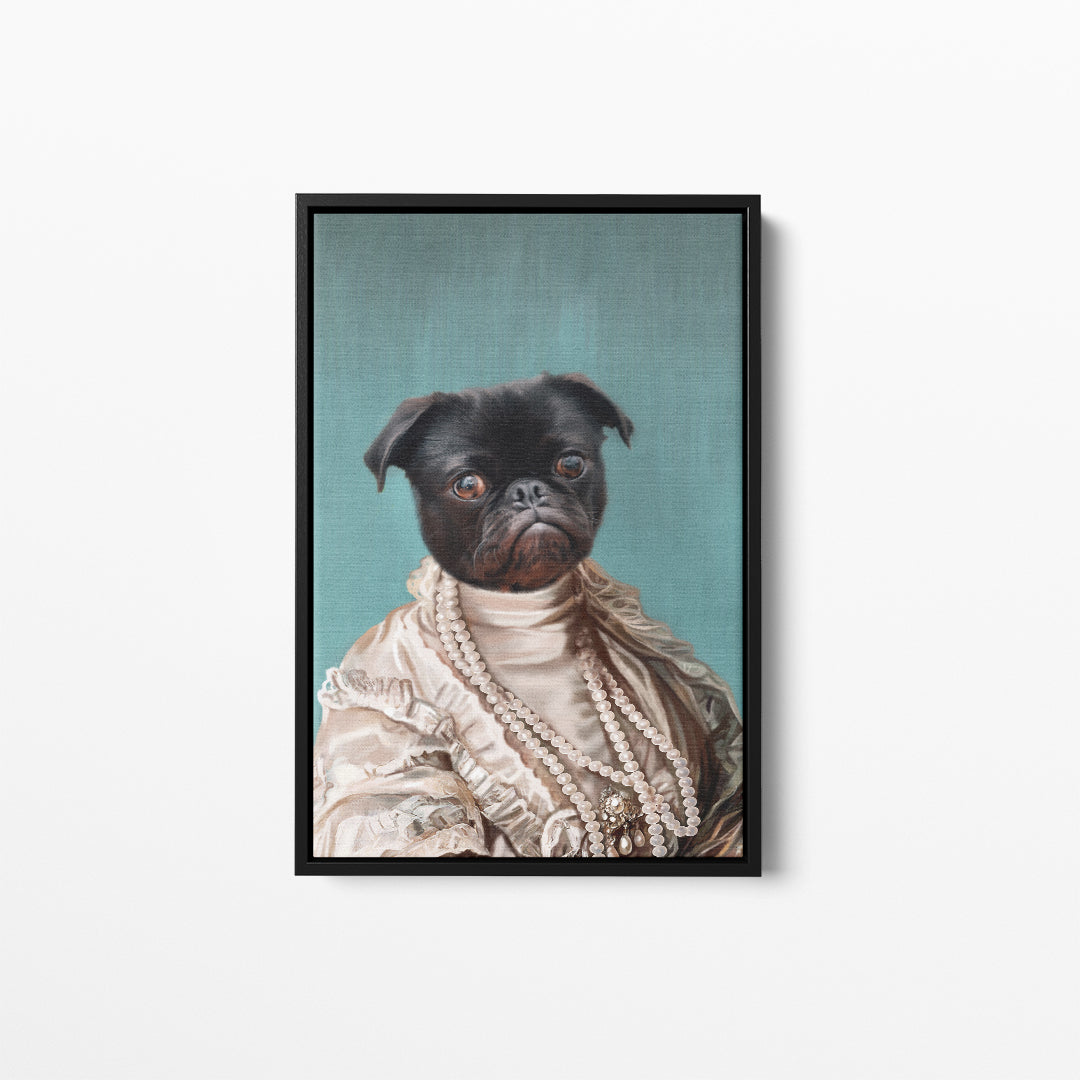 TheQueenRegent_Pet_Portrait_Black_Frame.jpg