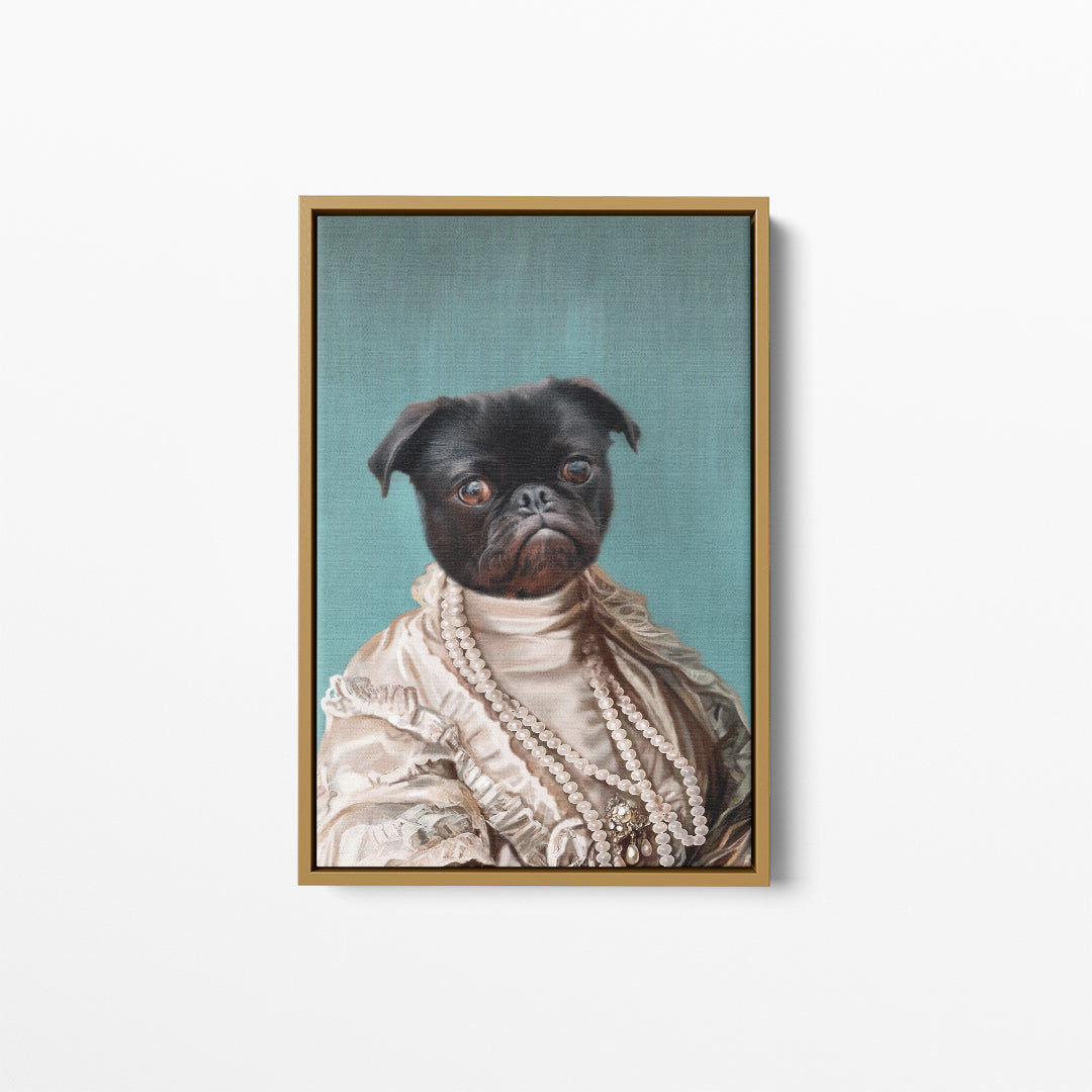 TheQueenRegent_Pet_Portrait_Gold_Frame.jpg