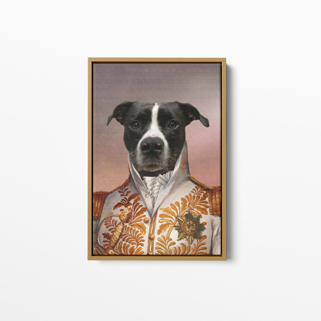 TheWhiteGeneral_Pet_Portrait_Gold_Frame.jpg