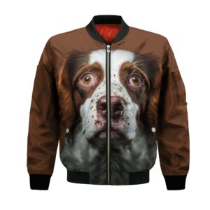 Brittany Ai - Unisex 3D Graphic Bomber Jacket