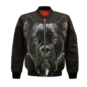 Cane Corso - Unisex 3D Graphic Bomber Jacket
