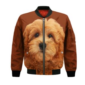 Goldendoodle - Unisex 3D Graphic Bomber Jacket
