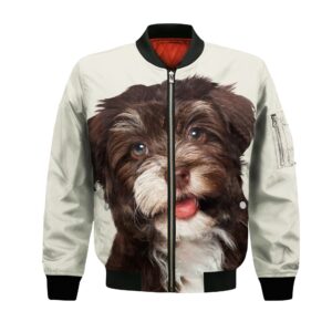 Havanese - Unisex 3D Graphic Bomber Jacket