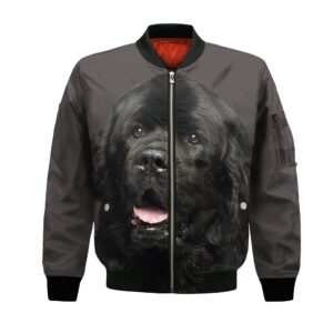 Newfoundland - Unisex 3D Graphic Bomber Jacket