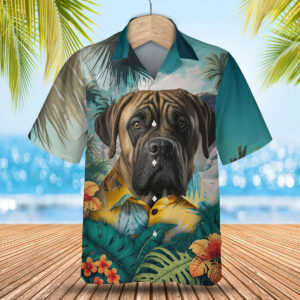 Boerboel Ai - 3D Tropical Hawaiian Shirt