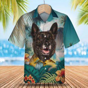Dutch Shepherd - 3D Tropical Hawaiian Shirt
