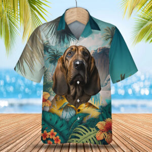 Bloodhound Ai - 3D Tropical Hawaiian Shirt