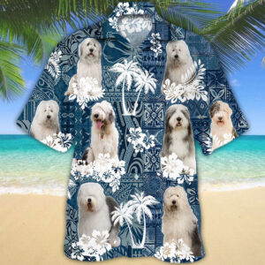 Old English Sheepdog Hawaiian Shirt Td01
