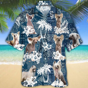 Chinese Crested Hawaiian Shirt Td01
