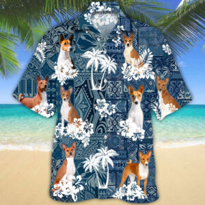 Basenji Hawaiian Shirt Td01