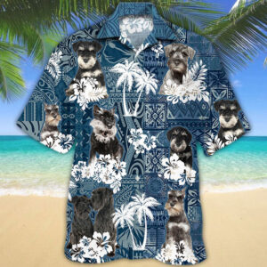 Miniature Schnauzer Hawaiian Shirt Td01