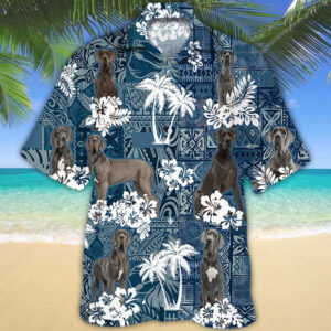 Great Dane 2 Hawaiian Shirt Td01