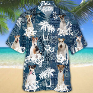 Fox Terrier Hawaiian Shirt Td01