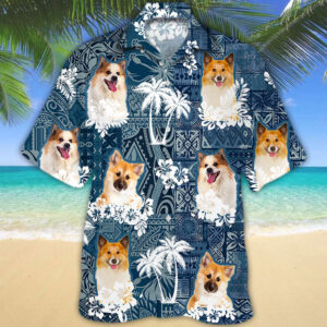 Icelandic Sheepdog Hawaiian Shirt Td01