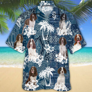 English Springer Spaniel Hawaiian Shirt Td01