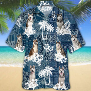 Husky Hawaiian Shirt Td01