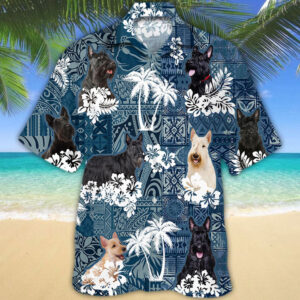 Scottish Terrier Hawaiian Shirt Td01