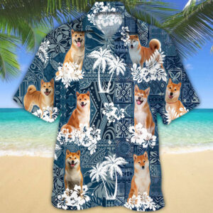 Shiba Inu Hawaiian Shirt Td01