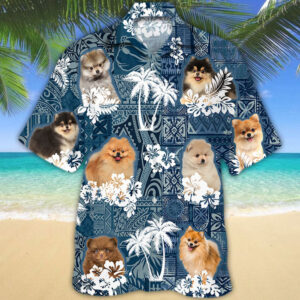 Pomeranian Hawaiian Shirt Td01
