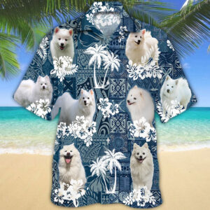 American Eskimo Hawaiian Shirt Td01