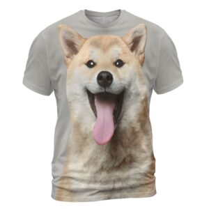 Shiba Inu 3 - 3D Graphic T-Shirt