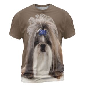 Shih Tzu 2 - 3D Graphic T-Shirt