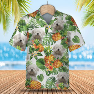 Coton De Tulear - Tropical Pattern Hawaiian Shirt