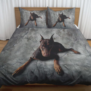 Doberman pinscher 1 - Bedding Set - Blanket - Rug