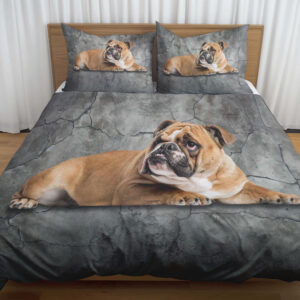 Bulldog 2 - Bedding Set - Blanket - Rug
