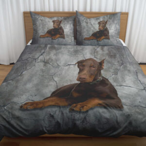 Doberman pinscher 2 - Bedding Set - Blanket - Rug